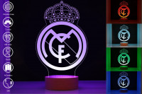 Подарочный ночник Real Madrid FC