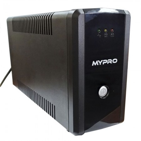 Источник бесперебойного питания UPS MYPRO MP265 650VA 1x12V/7Ah (360W)