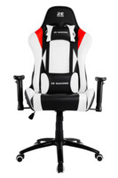 Кресло компьютерное игровое 2E BUSHIDO  WHITE/BLACK