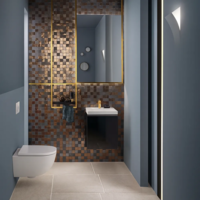 Подвесной унитаз GEBERIT Acanto с функцией биде