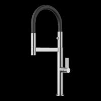 OMOIKIRI OSAKA-BN-BL mikser krani (zanglamaydigan po'lat/qora)-KSLUX