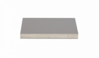 ФОФ Фанера Segezha 1/1 1220x2440x15 Creative Light Grey Melamine Hexa 17012 M 26 Grey