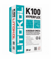 Клей высокоэластичный для укладки крупноформатных плит HYPERFLEX K100 (класс С2 TЕ S2)