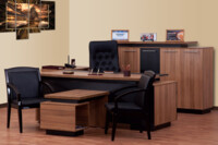 Набор офисной мебели для руководителя «леон»