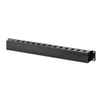 Горизонтальный кабельный органайзер Easy Rack, 1U ER7HCM