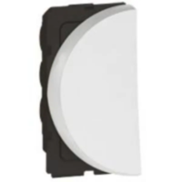 Arteor Выключатель одномодульный левый 10 AX - 250 V± Круглый Белый 573010-SHOP-IT