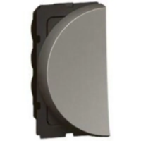 Arteor Выключатель одномодульный левый 20 AX - 250 V± Круглый Магнезиум 573123-SHOP-IT