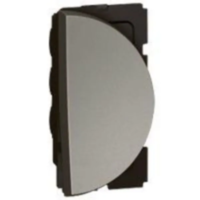 Arteor Выключатель одномодульный правый 10 AX - 250 V± Круглый Магнезиум 573112-SHOP-IT