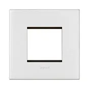 Arteor Рамка 2 модуля Квадрат Белое зеркало 575214-SHOP-IT