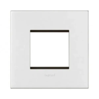 Arteor Рамка 2 модуля Квадрат Белая 575210-SHOP-IT