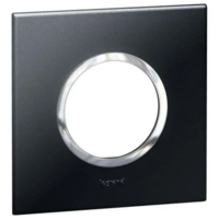 Arteor Рамка 2 модуля Круглый Черное зеркало 575613-SHOP-IT