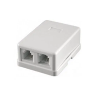 Arteor розетка UTP 5e 2 модуля Квадрат Белый 572315-SHOP-IT