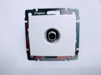 телевизионная розетка Arteor розетка ТВ Квадрат Белый 572171-SHOP-IT