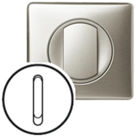 CELIANE Лицевая панель для выключателя бесшумного одноклавишного Титан 68317-SHOP-IT