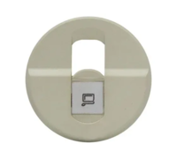 CELIANE Лицевая панель для информационной розетки RJ45 Слоновая кость 66235-SHOP-IT