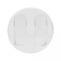 CELIANE Лицевая панель для информационной розетки двойная RJ45 Белый, шт 68252-SHOP-IT