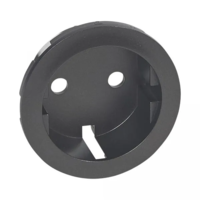 CELIANE Лицевая панель для розетки с винтовой зажим  Графит 64952-SHOP-IT