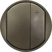 CELIANE Лицевая панель для светорегулятора кнопочного Графит 64950-SHOP-IT