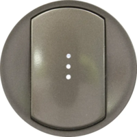 CELIANE Лицевая панель одноклавишный с подсветкой Графит 64910-SHOP-IT