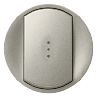 CELIANE Лицевая панель одноклавишный с подсветкой Титан 68303-SHOP-IT