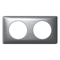 CELIANE Рамка двухпостовая Алюминий 68922-SHOP-IT