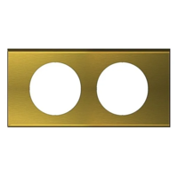 CELIANE Рамка двухпостовая Золото (экскл) 69132-SHOP-IT