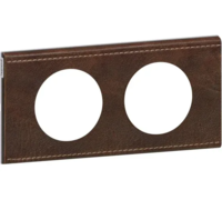 CELIANE Рамка двухпостовая Кожа текстура 69402-SHOP-IT