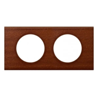 CELIANE Рамка двухпостовая Орех 69222-SHOP-IT