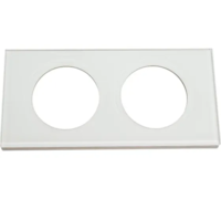 CELIANE Рамка двухпостовая Смальта Белый глина 69312-SHOP-IT