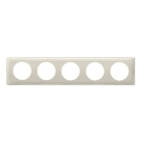 CELIANE Рамка пятипостовая Слоновая кость 68695-SHOP-IT