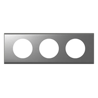 CELIANE Рамка трехпостовая Фактурная сталь 69103-SHOP-IT