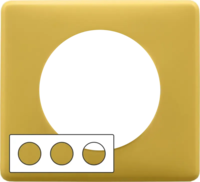 CELIANE Рамка трехпостовая Шафран 68673-SHOP-IT