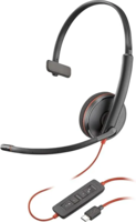 Гарнитура Poly Blackwire 3210 USB-C + USB-A (8X214A6)-SHOP-IT