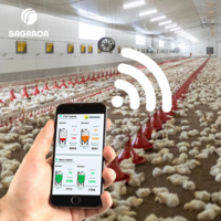 Оборудование для выращивания бройлеров с удаленным контролем-SAGRADA