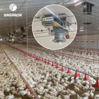 Лебедка потолочная на 1500 кг для птицеводства-SAGRADA