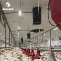 Вытяжные вентиляционные шахты для птичников