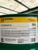 Масло компрессорное Eurotec compressor VDL 150 (200л)