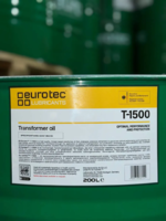 Трансформаторное масло EUROTEC TRANSFORMER OIL T-1500. 200л