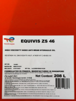Total  EQUIVIS ZS 46 (208л)-PS Logistics Group