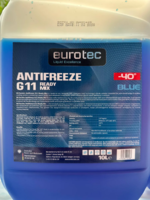 Антифриз Eurotec Antifreeze G11 Ready Mix -40C Цвет: синий (5л)(10л)-PS Logistics Group