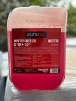Антифриз Eurotec Antifreeze G12 Ready Mix -40C Цвет: красный (5л)(10л)