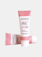 Тонизирующий, розовый солнцезащитный крем Sinoz  Pink Touch SPF50+