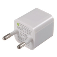 Зарядное устройство, адаптер-вилка для Apple iPhone / iPod / Watch квадратный с вилкой
