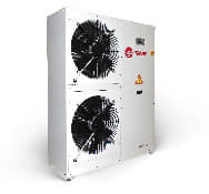 Спиральный компрессор с осевыми вентиляторами CGB от 15 до 40 кВт