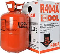 Freon R-404А ICOOL CHEMICAL CO., LTD®,  ballon 10,9 kg juda yuqori sifat.