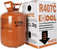 Freon R-407C ICOOL CHEMICAL CO., LTD®, ballon 11,3 kg juda yuqori sifat.-EXPONENT