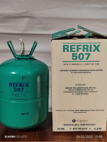 Фреон R-507А Tazzetti Refrix (Италия), баллон 11,3  кг очень высокого качества.