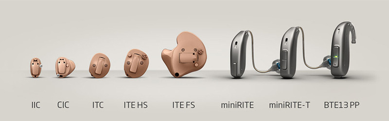 слуховые аппараты за ушные и внутри ушные серии OPN 3