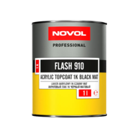 FLASH 910 Акриловая матовая черная эмаль-EUROPAINT