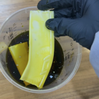 Смывка хрома с пластика